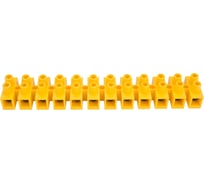 Клеммник IEK 12x25.0, ЗВИ-80, н/г, желтый UZV7-080-25