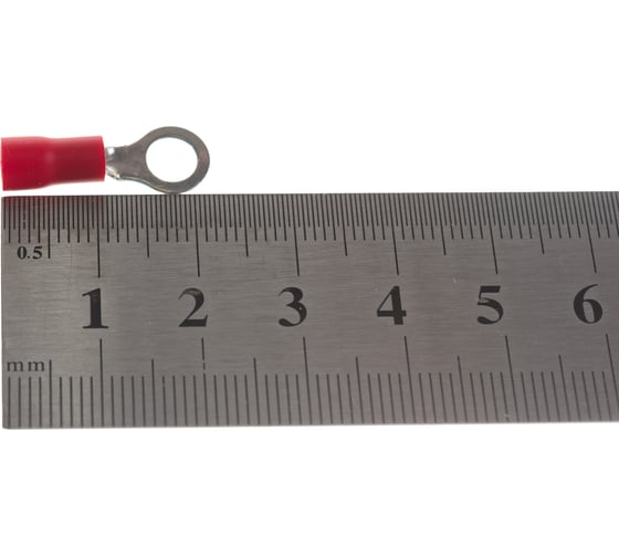 Наконечник IEK НКИ, 1.25-5 мм2 кольцо, 0.5-1.5 мм2, упаковка 100 шт, ИЭК, UNL20-D15-4-5