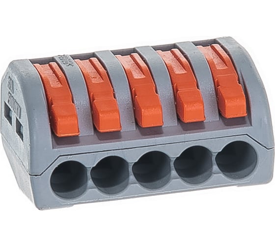 Универсальная монтажная клемма General Lighting Systems GTER3-05 5-проводная 800483