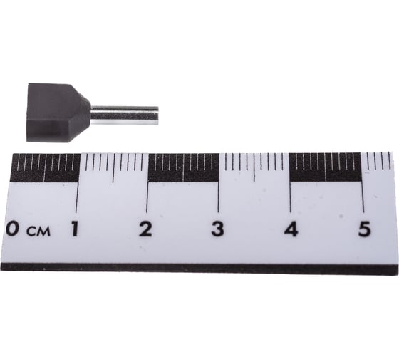Наконечник IEK НШвИ 2x2,5-10, фиолетовый, ИЭК, НГИ2, 100 шт, UTE10-D3-2-100