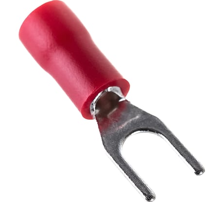 Наконечник IEK НВИ, 1.25-4 вилка, 0.5-1.5, упаковка 100 шт, ИЭК, UNL10-D15-4-4