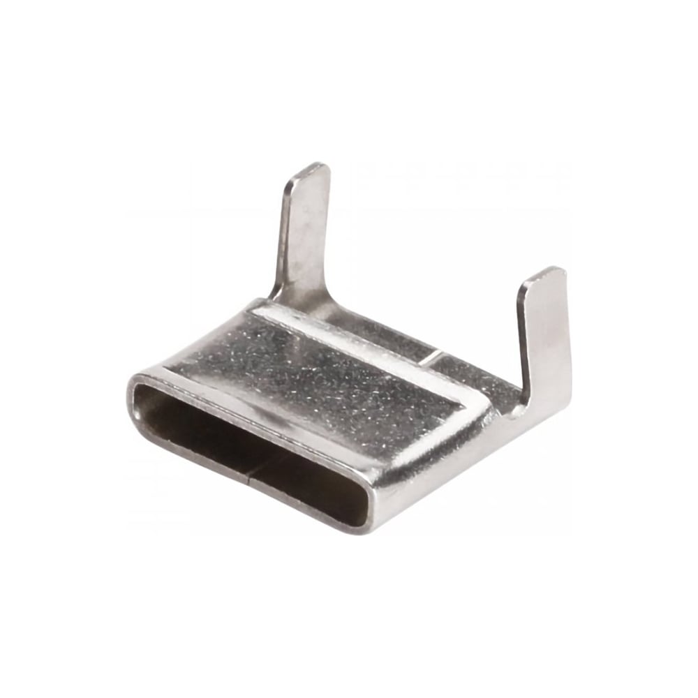 Скрепы бандажные для монтажных лент 16 мм Промрукав из нержавеющей ...