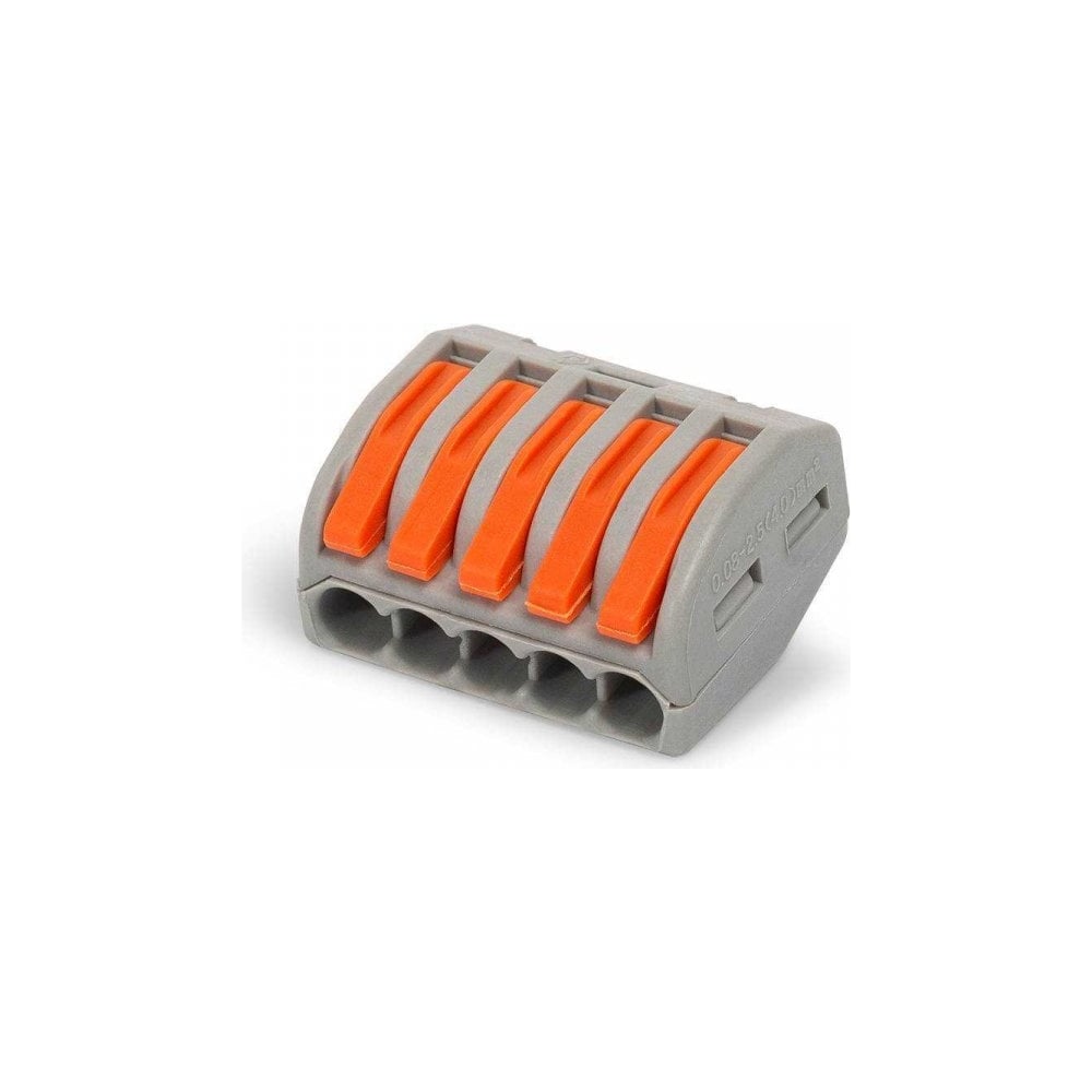 Строительно-монтажная клемма Промрукав сечение 0,08 - 4 мм² 5-проводная ...