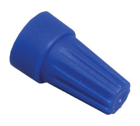 Соединитель проводов IEK СИЗ-1 1.5-3.5 кв.мм, синий, упаковка 100шт, ИЭК USC-10-4-100