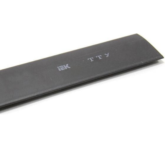 Термоусадочная трубка IEK ТТУ 18/9, черная, 100 м/упаковка, ИЭК UDRS-D18-100-K02