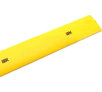 Термоусадочная трубка IEK ТТУ 28/14 желтая, 50 м/упаковка, ИЭК UDRS-D28-50-K05