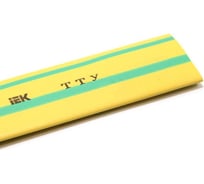 Термоусадочная трубка IEK ТТУ 50/25, желто-зеленая, 25 м/упаковка, ИЭК UDRS-D50-25-K52