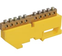 Шина на DIN-изоляторе IEK ШНИ-6x9-16-Д-Ж, ИЭК YNN10-69-16D-K05