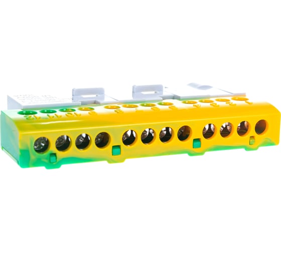 Изолированная нулевая шина Tekfor KSN-6-6x9-12 PE 06-07-005