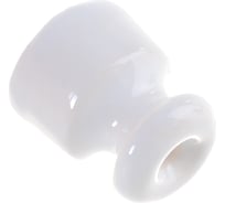 Керамический изолятор Interior Electric белый, серия АРБАТ 100 шт. ИК10001