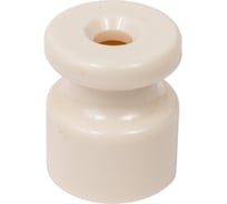 Изолятор МЕЗОНИНЪ универсальный пластиковый, цвет - слоновая кость GE30025-02-R10