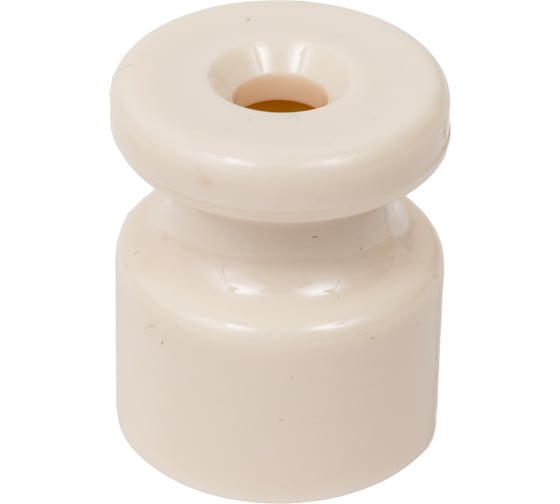 Изолятор МЕЗОНИНЪ универсальный пластиковый, цвет - слоновая кость GE30025-02-R10 1