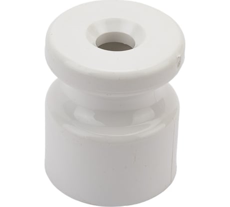 Изолятор МЕЗОНИНЪ универсальный пластиковый, цвет - белый GE30025-01-R10