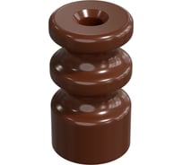 Изолятор МЕЗОНИНЪ универсальный двойной, цвет - коричневый GE70225-04