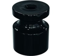 Изолятор МЕЗОНИНЪ универсальный пластиковый, цвет - черный GE30025-05