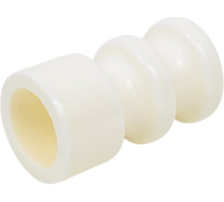 Изолятор МЕЗОНИНЪ универсальный двойной, цвет - белый 15шт GE70225-01