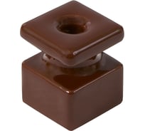 Изолятор МЕЗОНИНЪ Квадрат, цвет - коричневый GE80025-04