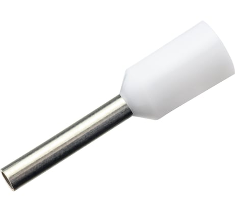 Наконечник-гильза Duwi Е7508, 0.75мм2, с изолированным фланцем, 25 шт./уп. 26684 6