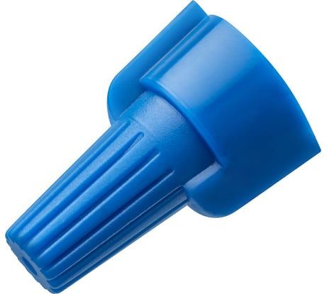 Соединительный изолирующий зажим Duwi СИЗ-Л-2, 12мм2, с лепестками, 10 шт./уп., синий 26670 9