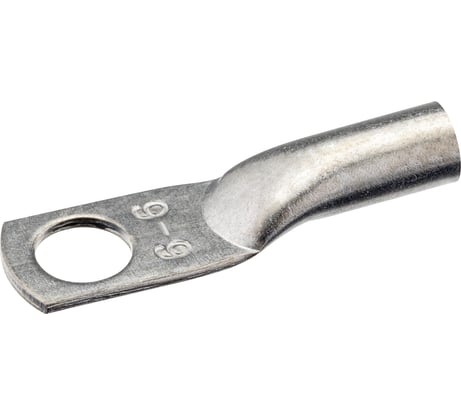 Медный луженый кабельный наконечник Duwi под опрессовку, JG-6-6-4, 10 шт./уп. 26653 2