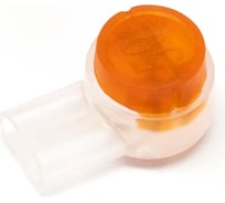 Соединитель кабельный скотч-лок OXION К2 для жил 0,4-0,9 мм, внешний диаметр 2,08 мм (блистер 5 шт.), OX-FD-K2