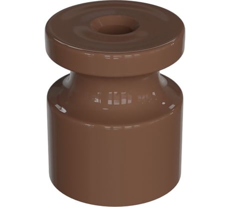 Изолятор МЕЗОНИНЪ универсальный пластиковый, цвет - какао GE30025-70