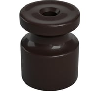 Изолятор для ретро-проводки Мезонинъ 100шт УСАДЬБА коричневый GE30025-04