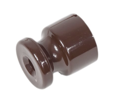 Изолятор МЕЗОНИНЪ универсальный пластиковый, цвет - коричневый GE30025-04