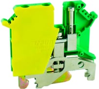 Винтовая заземляющая клемма UPUN UKJ-4/1×2JD, 100 шт 11042