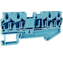 Пружинная клемма UPUN UJ5-2.5/2×2(BU), 90 шт 421070