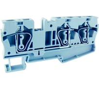 Пружинная клемма UPUN UJ5-6/1×2(BU), 40 шт 421078