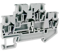 Пружинная двухуровневая клемма UPUN UJ5-2.5/2×2-PVE, 60 шт 421307