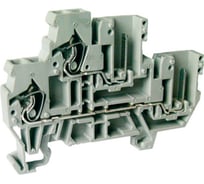 Пружинная двухуровневая клемма UPUN UJ5-2.5WV/2-2E с игольчатым соединением, 60 шт 421344