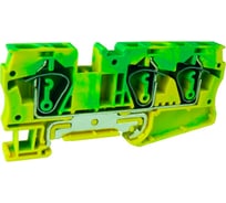 Пружинная заземляющая клемма UPUN UJ5-6/1×2JD, 40 шт 421034