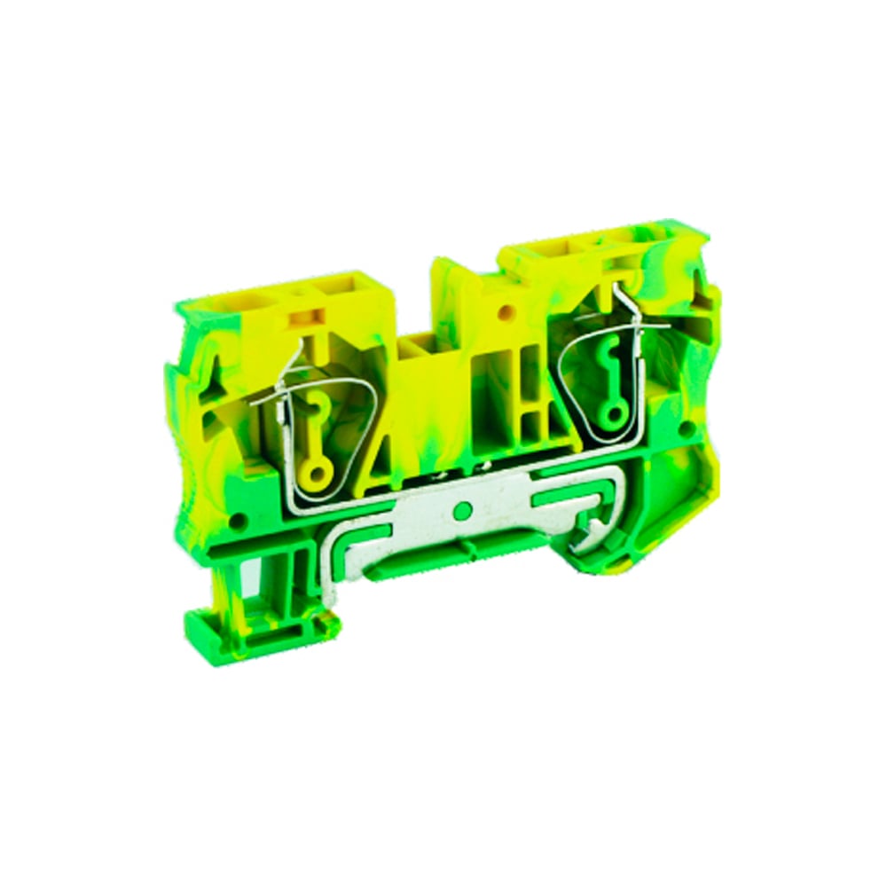 Пружинная заземляющая клемма UPUN UJ5-6JDE, 40 шт 421267 - выгодная ...