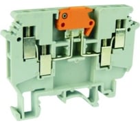 Клемма винтовая UPUN с ножевым расцепителем UKJ-4/2×2SK(BU), 80 шт 11127