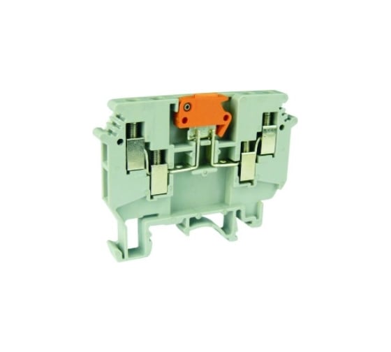 Клемма винтовая UPUN с ножевым расцепителем UKJ-4/2×2SK(BU), 80 шт 11127