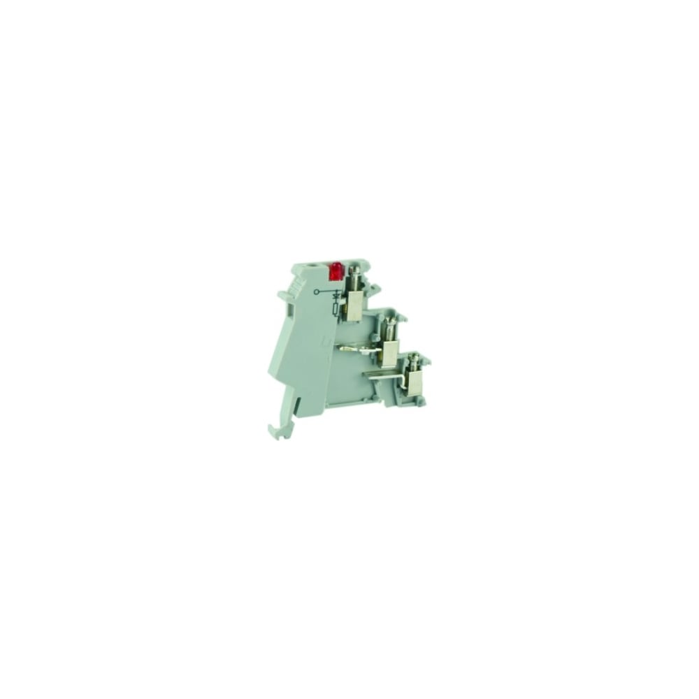 Клемма винтовая UPUN трехуровневая UKJ-DK1.5 GN/O-M, 100 шт 11071 ...