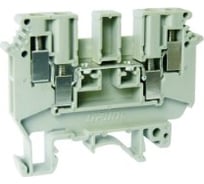 Клемма четырехвыводная винтовая UPUN UKJ-4/2×2E латунная, 80 шт 11476