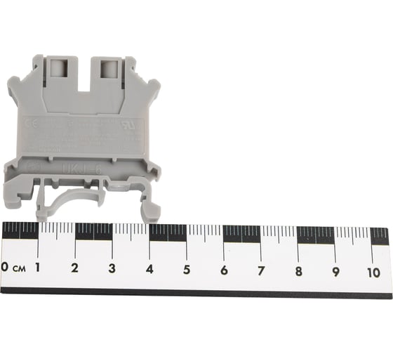 Клемма винтовая UPUN UKJ-6(BU), 60 шт 11103