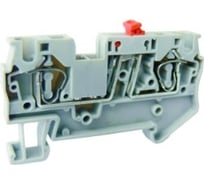 Клемма пружинная UPUN измерительная с ножевым разъединителем UJ5-4SK, 80 шт 421036