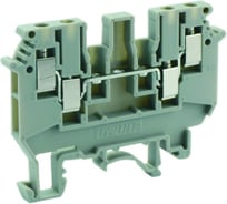 Клемма винтовая UPUN UKJ-2.5/2х2E, 60 шт 11475