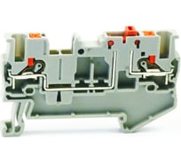 Клемма нажимная измерительная с разъединителем UPUN UJ6-2.5SK, 60 шт 421490