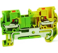 Клемма нажимная заземляющая UPUN UJ6-4JD, 45 шт 421469