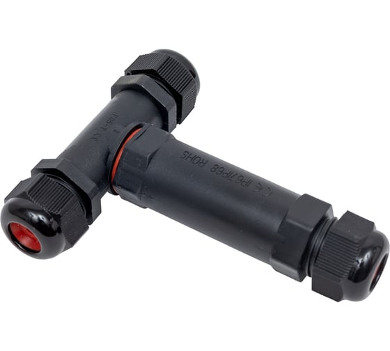 Коннектор герметичный OXION IP68 3P 7-11мм, T-образный, OX-F05T