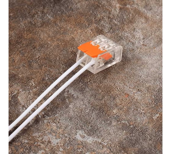Клемма монтажная рычажного соединения Jazzway PTC-2P 221-412 450В 32А 0.14-4.0кв.мм (упаковка 50шт) 5050884