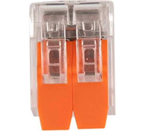Клемма монтажная рычажного соединения Jazzway PTC-2P 221-412 450В 32А 0.14-4.0кв.мм (упаковка 50шт) 5050884