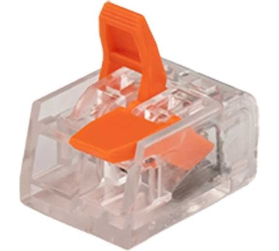 Клемма монтажная рычажного соединения Jazzway PTC-2P 221-412 450В 32А 0.14-4.0кв.мм (упаковка 50шт) 5050884