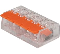 Клемма монтажная рычажного соединения Jazzway PTC-5P 221-415 450В 32А 0.14-4.0кв.мм (упаковка 50шт) 5050945