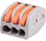Клемма монтажная рычажного соединения Jazzway PTC-3P 222-413 BL/10 450В 32А 0.08-2.5(4.0)кв.мм (упаковка 10шт) 5050730 3